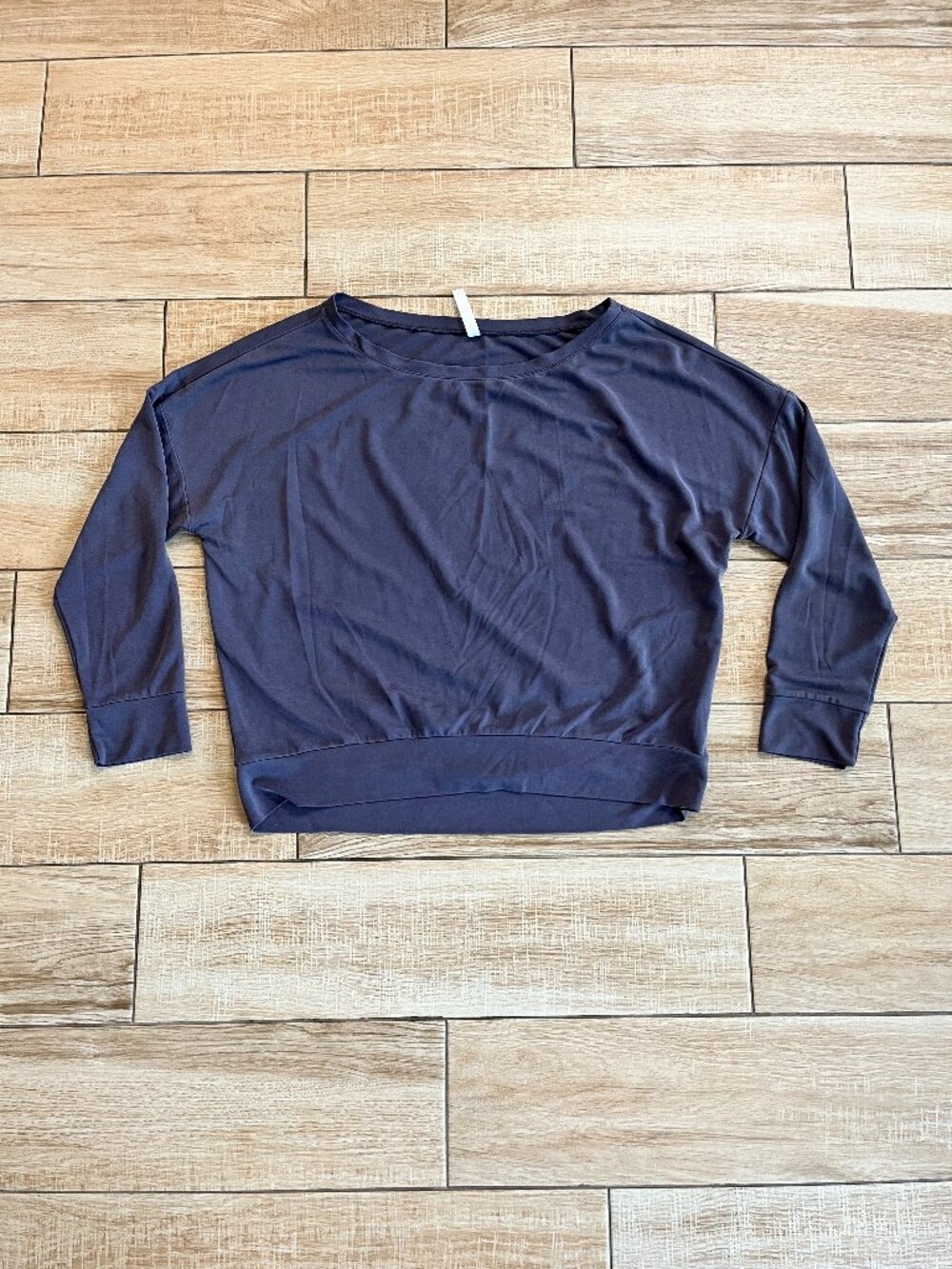 Womens Fabletics Grey Long Sleeve Top - XS